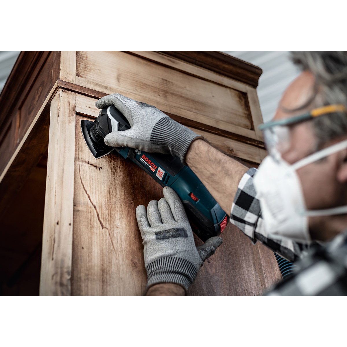 Bosch EXPERT C470 Schleifpapier für Deltaschleifer