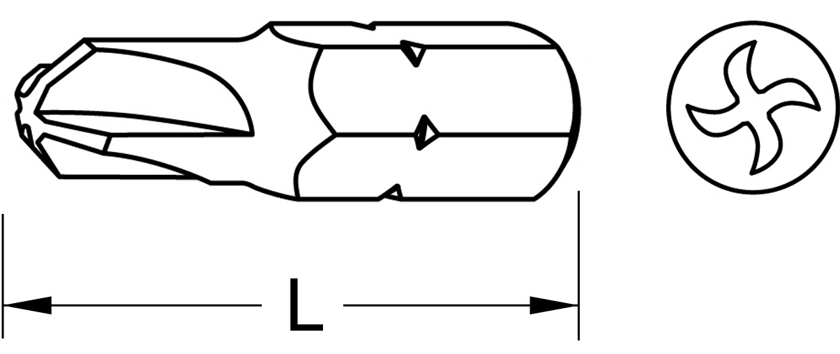KS Tools 1/4" Bit Torq-Set®