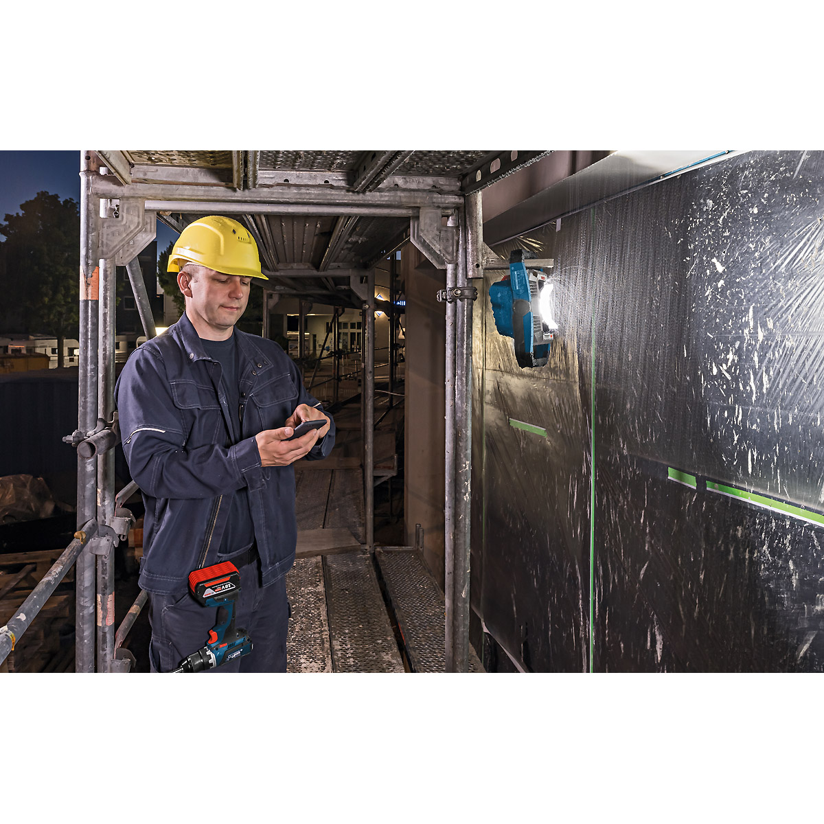 Bosch Akku-Bauleuchte GLI 18V