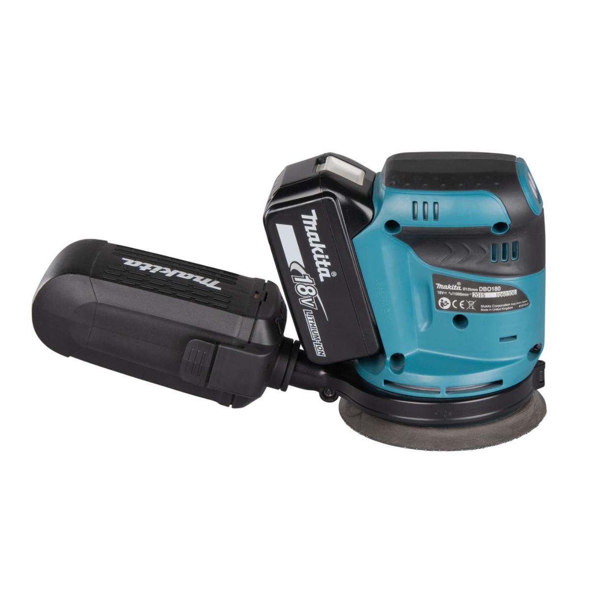 Makita Akku-Exzenterschleifer 18V - 125 mm - DBO180RTJ