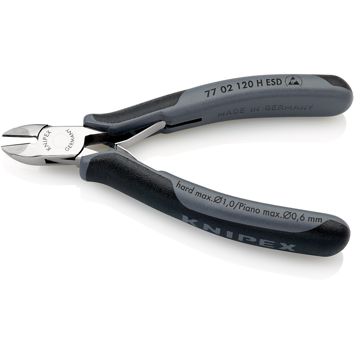 KNIPEX Hartmetall-Elektronik-Seitenschn. ESD