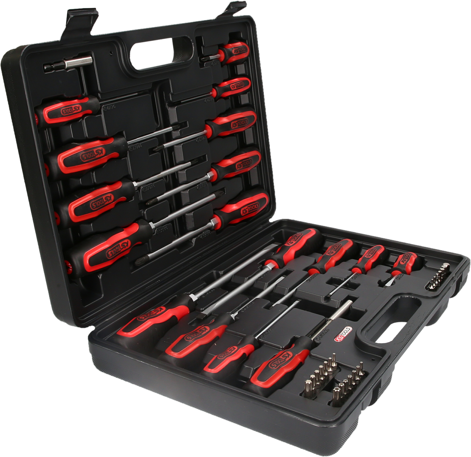 KS Tools ERGOTORQUEplus Schraubendreher- und Bit-Satz, 39-tlg