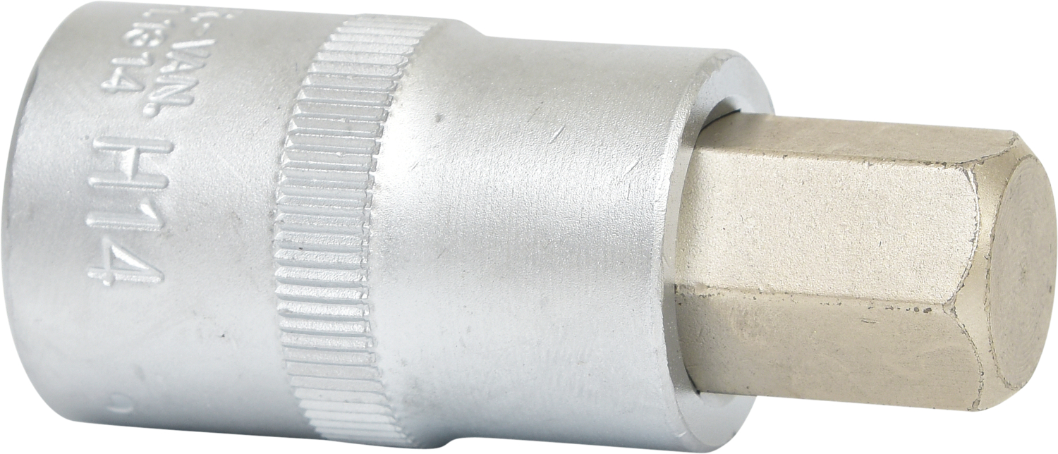 KS TOOLS 1/2" Bit-Stecknuss Innensechskant, kurz