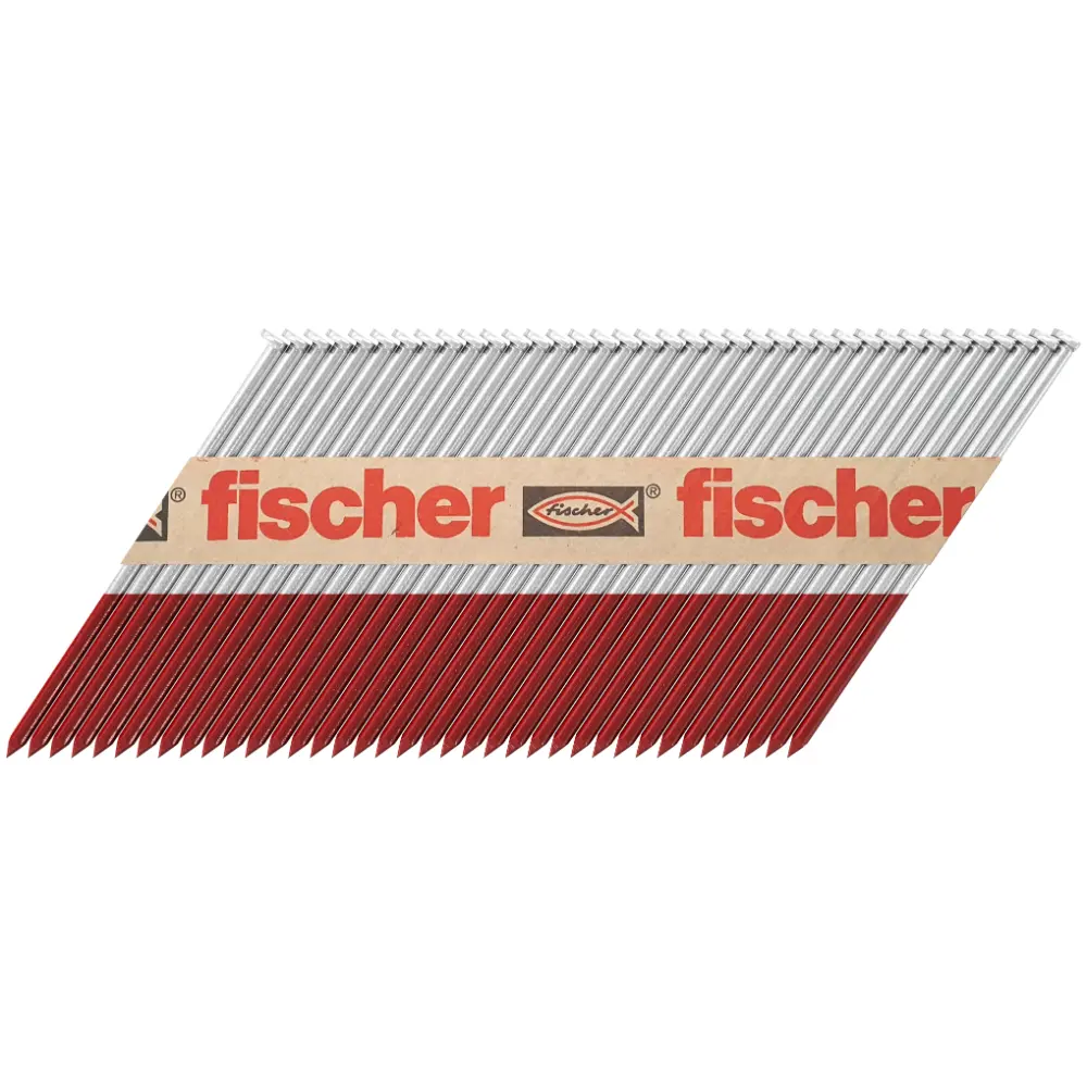 Fischer Rahmennagel mit Glattschaft FF NFP 90x3.1mm galvanisch verzinkt +Gaskartuschen