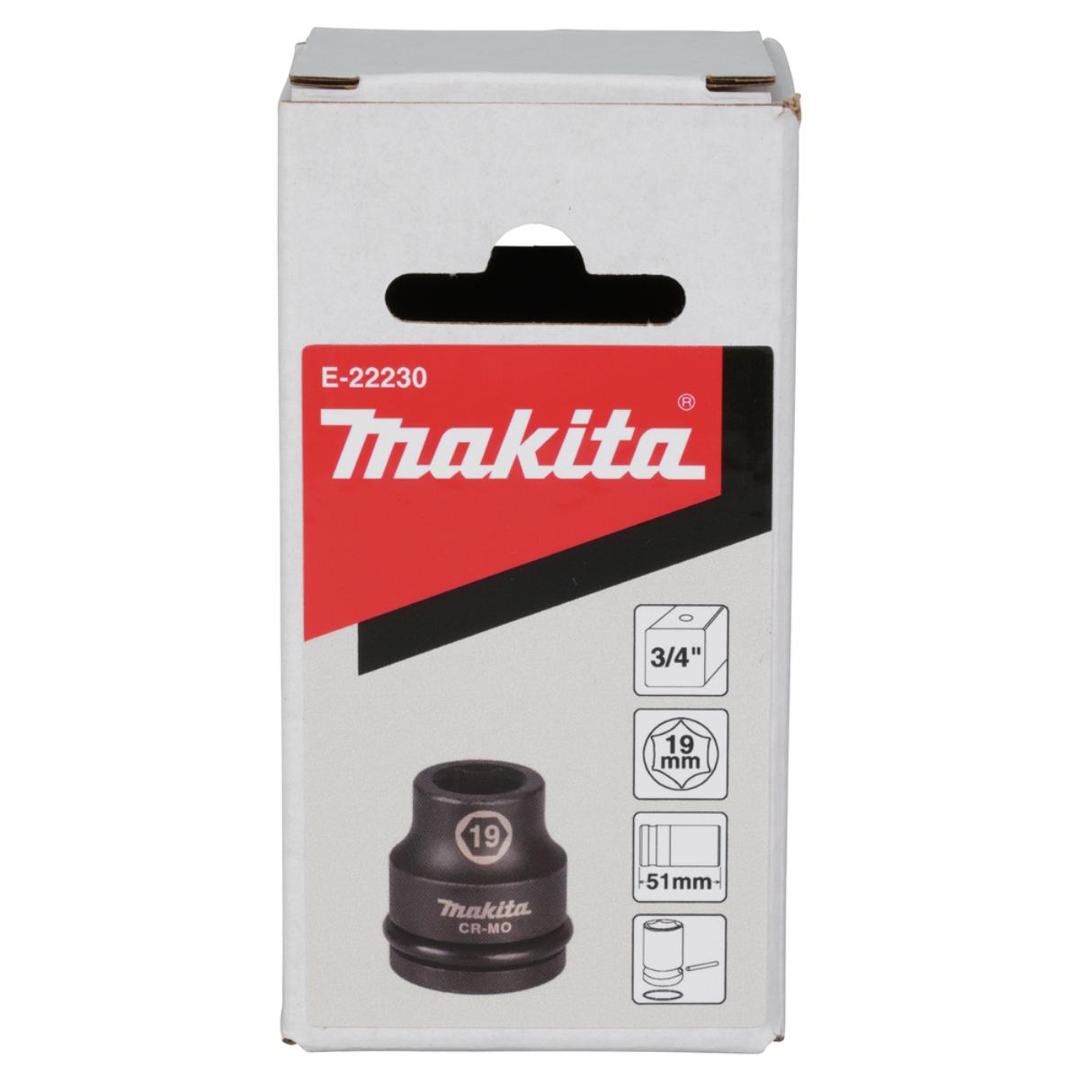 Makita Schlagnuss 3/4 Zoll - inkl. O-Ring und Stift - CR-MO