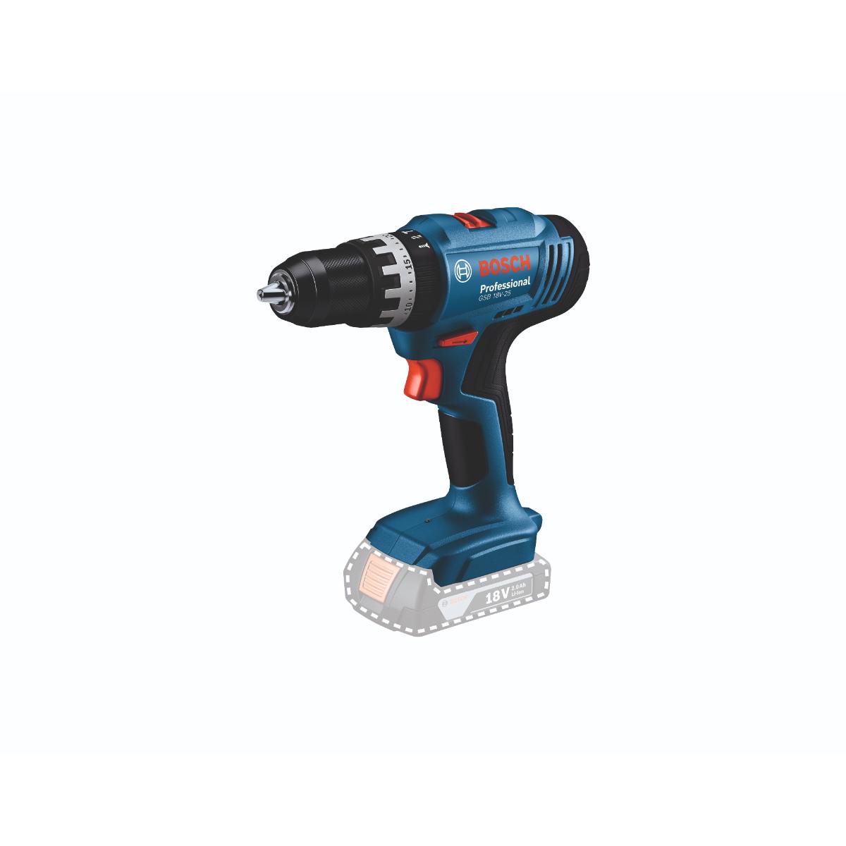 Bosch Akku-Schlagbohrschauber GSB 18V-25