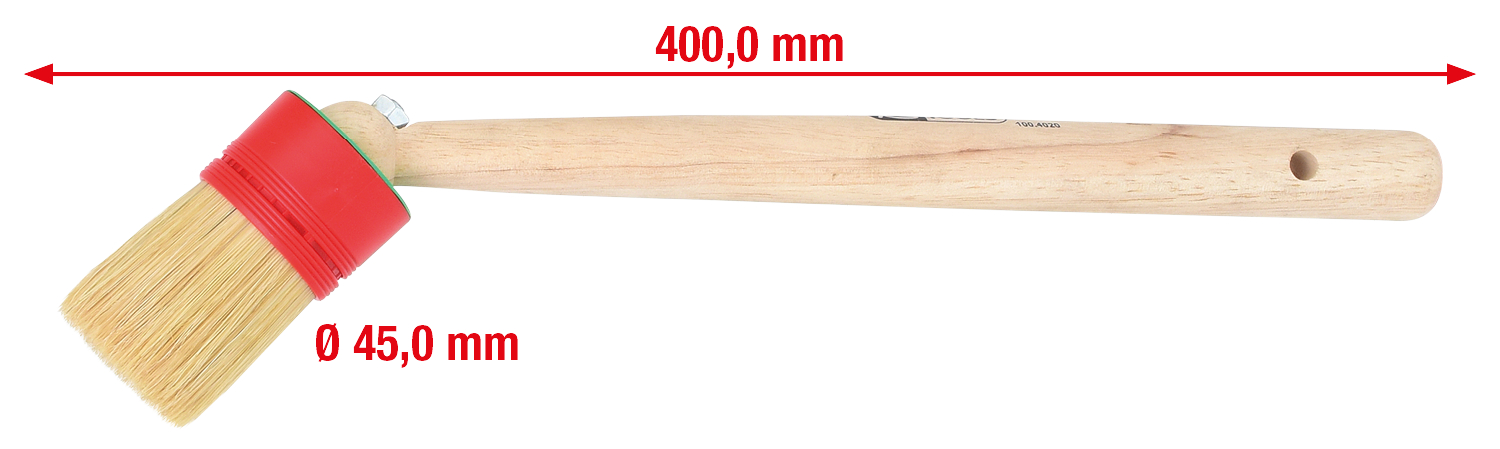 KS Tools Rundwinkelpinsel für Reifenmontierpaste, Ø 45mm