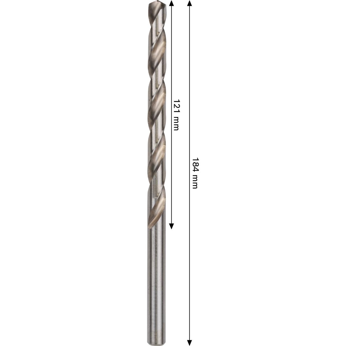 Bosch PRO Metal HSS-G Spiralbohrer, 10 x 121 x 184 mm