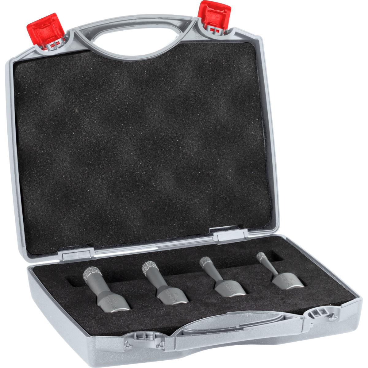 Bosch PRO Diamanttrockenbohrer-Set Dry Speed, 4-teilig, Durchmesser (mm): 6 - 12