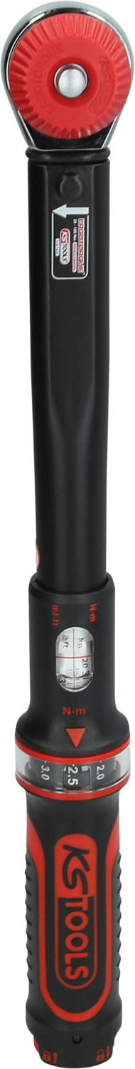 KS Tools ERGOTORQUE®precision Ratschen-Drehmomentschlüssel Drehknopf