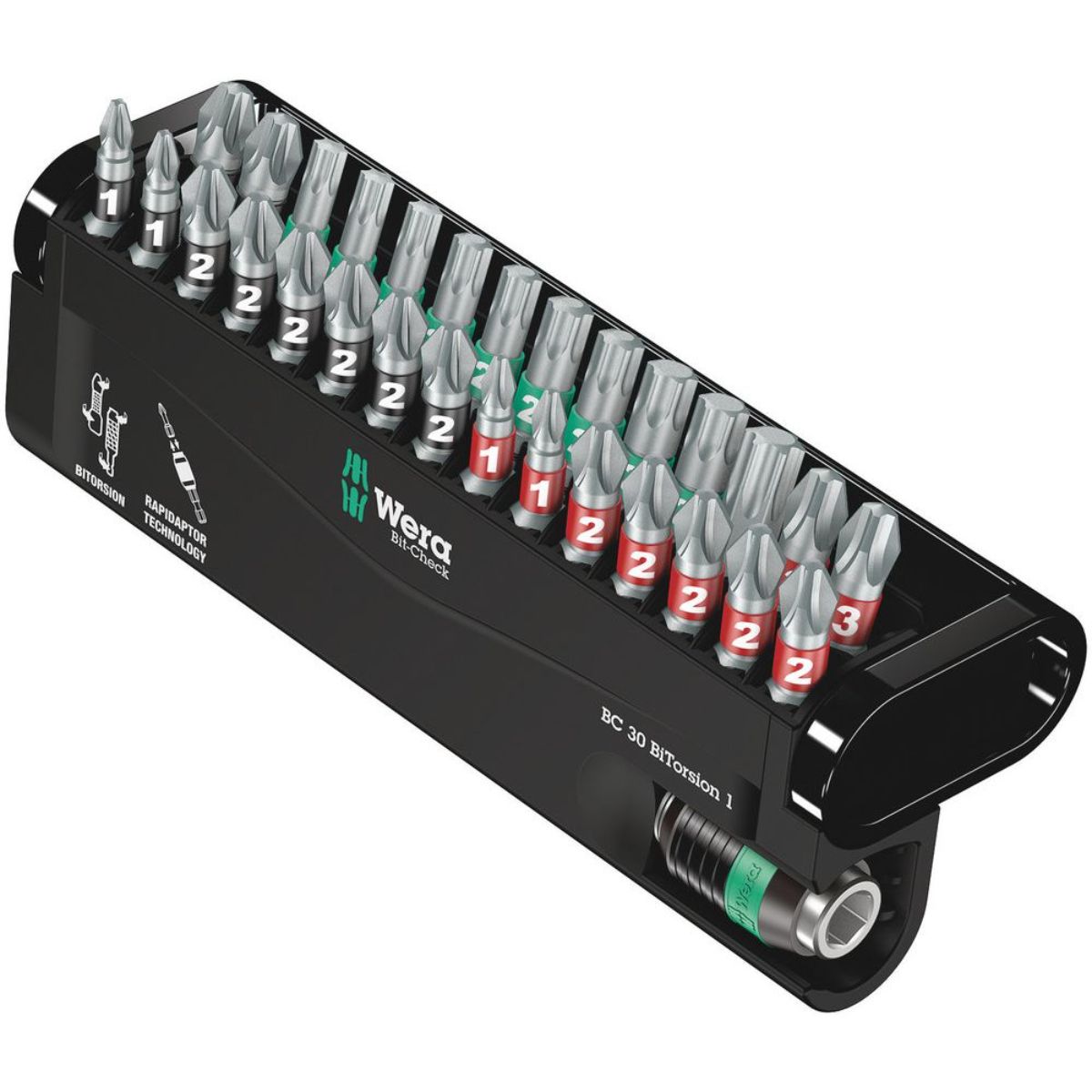 Wera Bit-Check 30 BiTorsion 1, 30-teilig