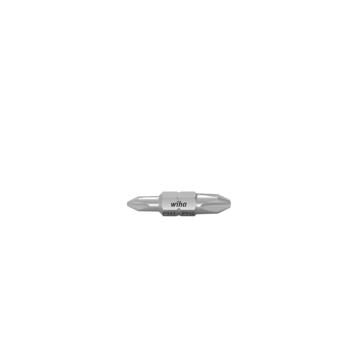 Wiha Bit Set Doppelbit Phillips (PH1/PH2) 10-teilges Set in Box