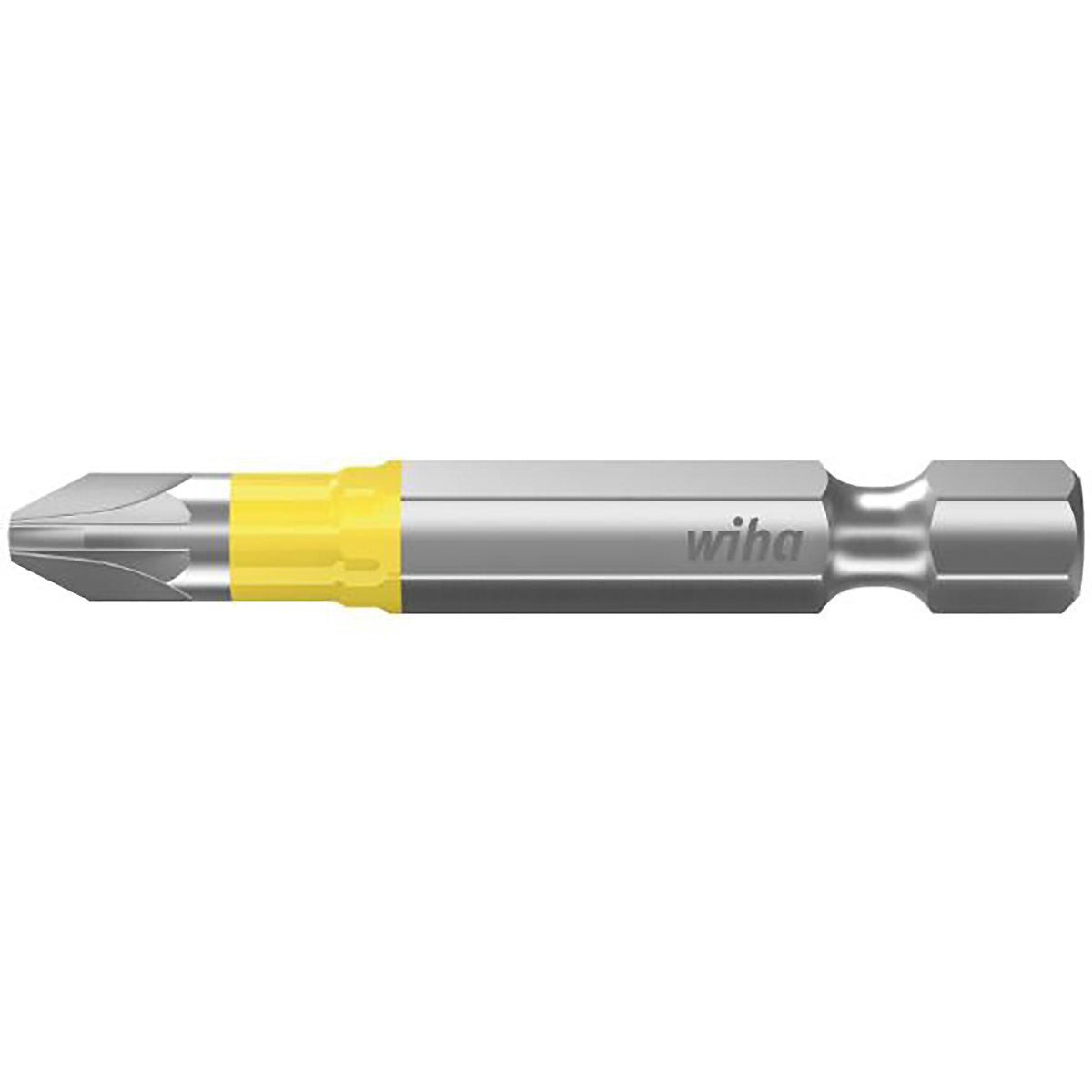 Wiha Bit Set Y-Bit 50 mm Pozidriv (PZ2) 5-teilges Set 1/4 zoll E6,3 in Box