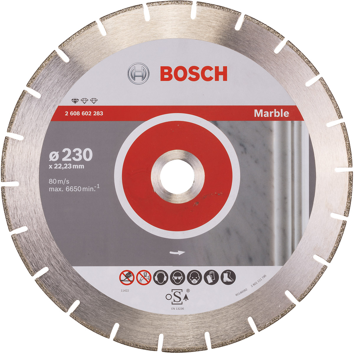 Bosch Diamanttrennscheibe Standard for Marble