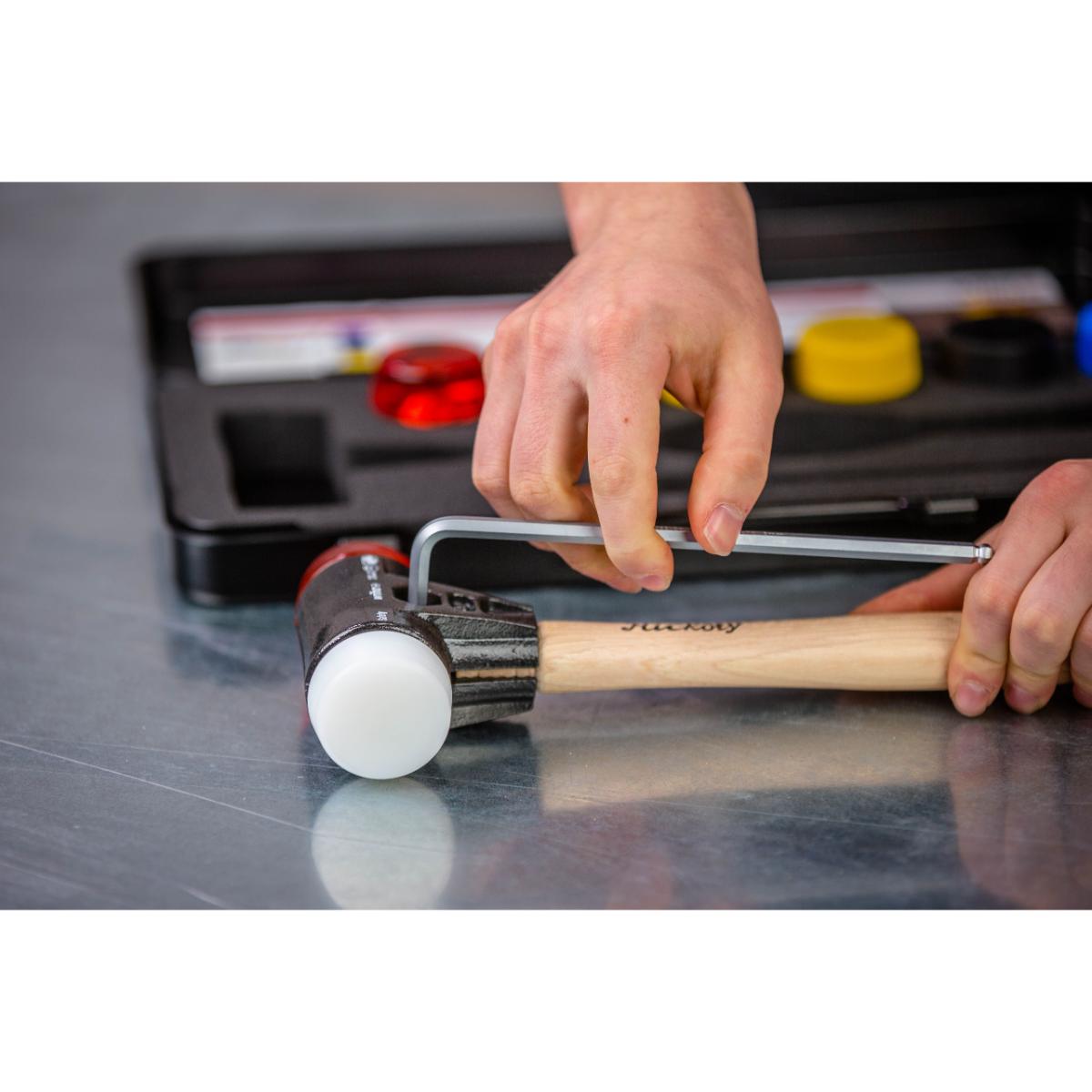 Wiha Schonhammer Set Safety mit gemischten Schlagköpfen 9-teilges Set mit Box