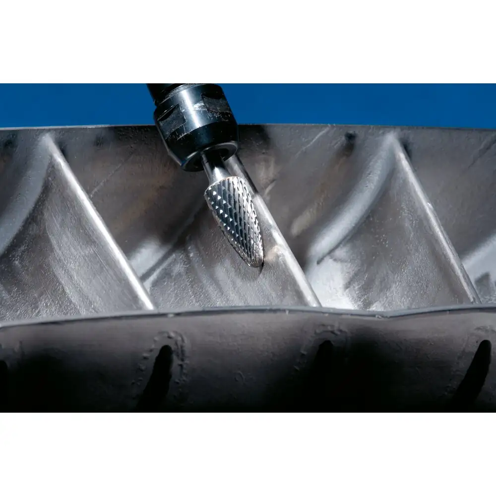 PFERD TOOLS Hartmetall Frässtift Rundbogen RBF Z3P universal mittel kreuzverzahnt