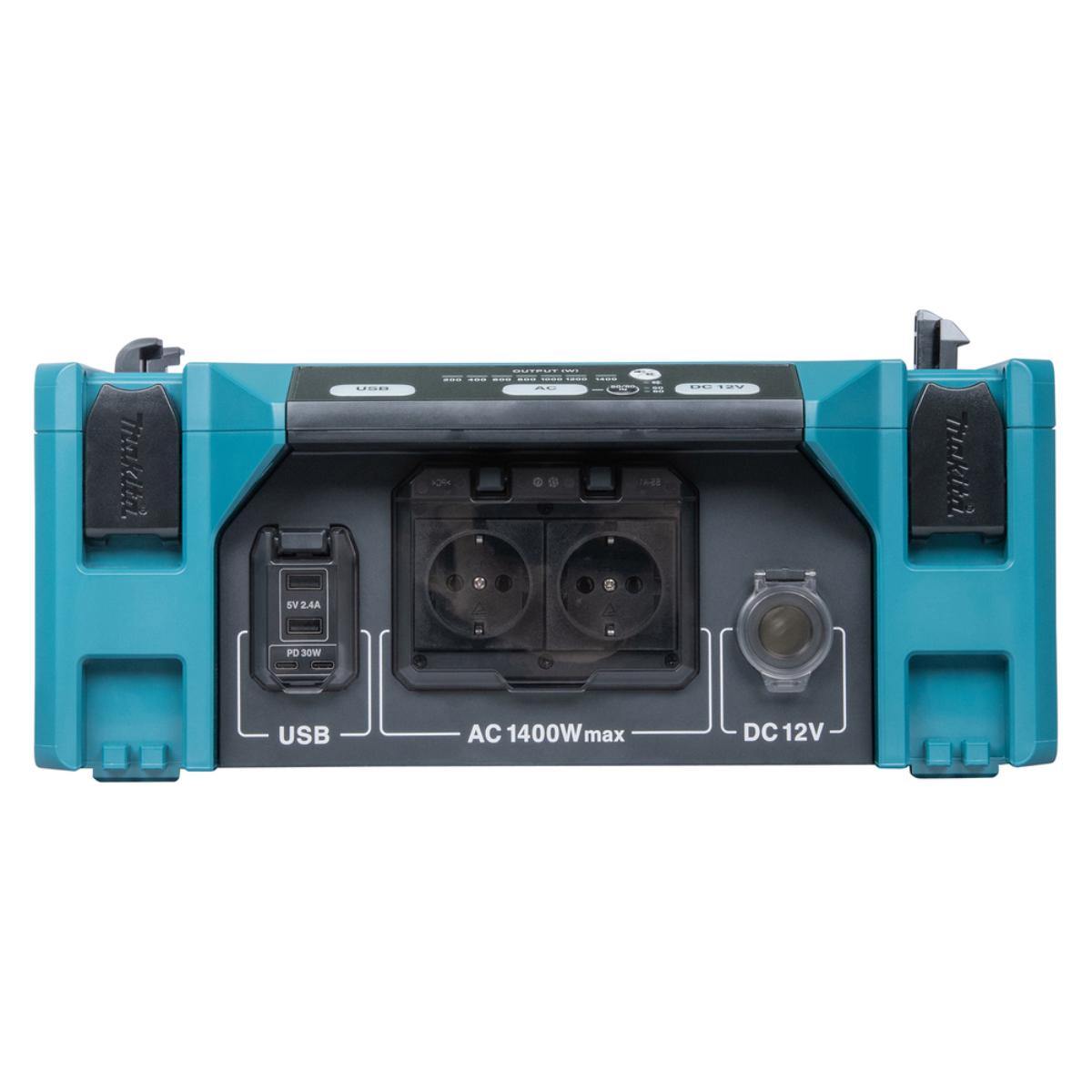Makita Stromwandler MAKPAC 1.400 W - 230V - 12V - BAC01