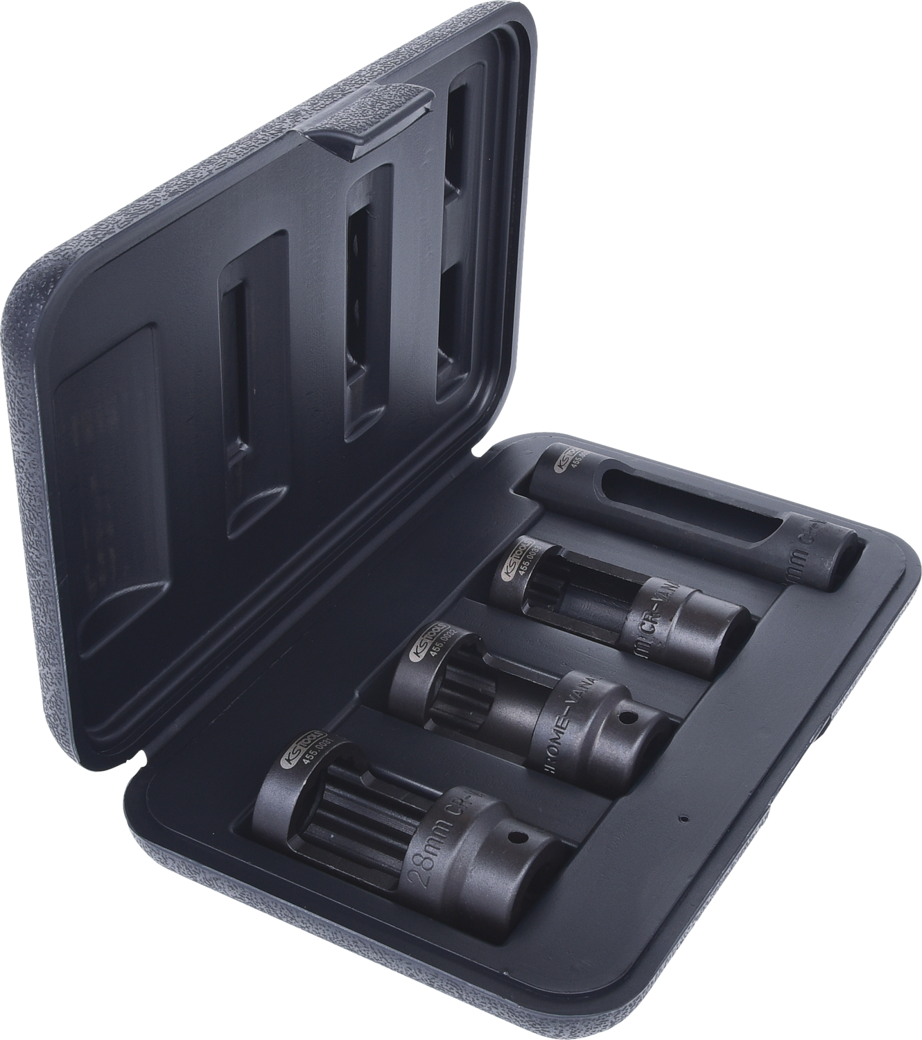 KS Tools 1/2" Diesel-Injektoren-Stecknuss-Satz, 4-tlg