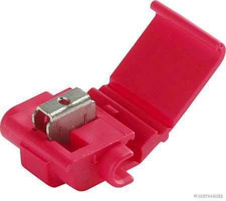 HERTH&BUSS Leitungsverbinder, Abzweigverbinder, rot