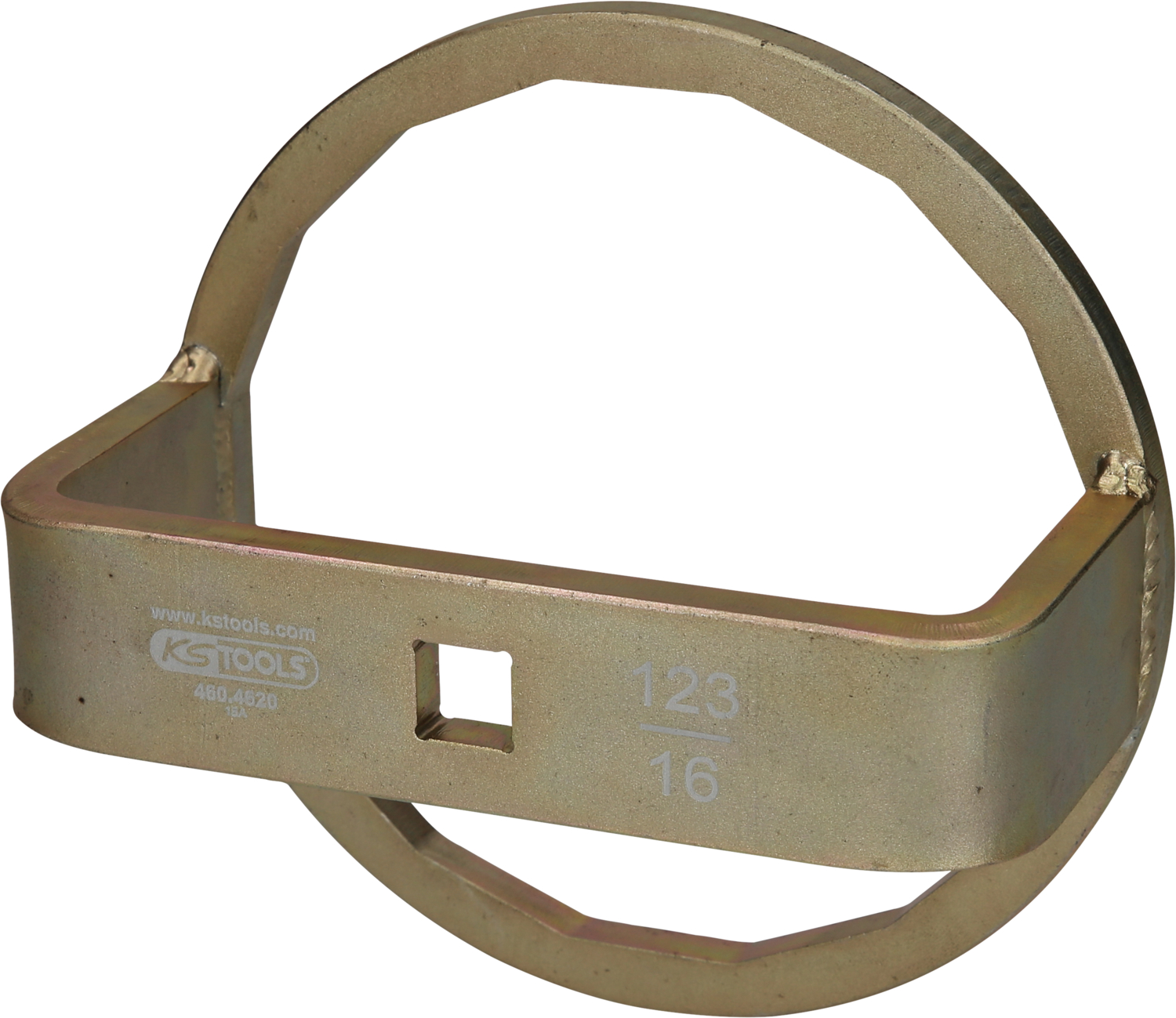 KS Tools 1/2" Ölfilterschlüssel für Fuso, Ø 123 mm - 16 Flächen