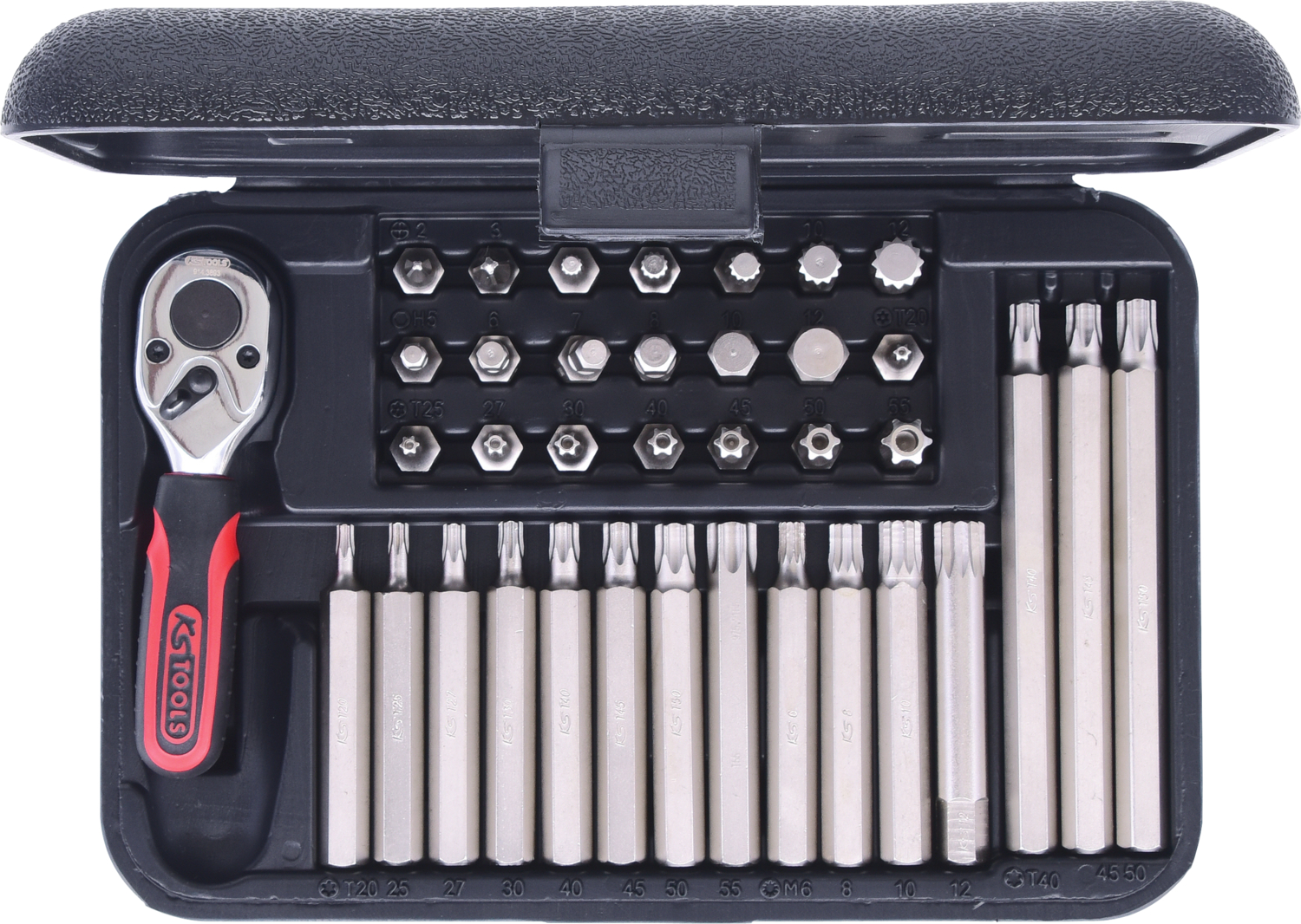 KS Tools 10mm Bit-Satz, 37-tlg