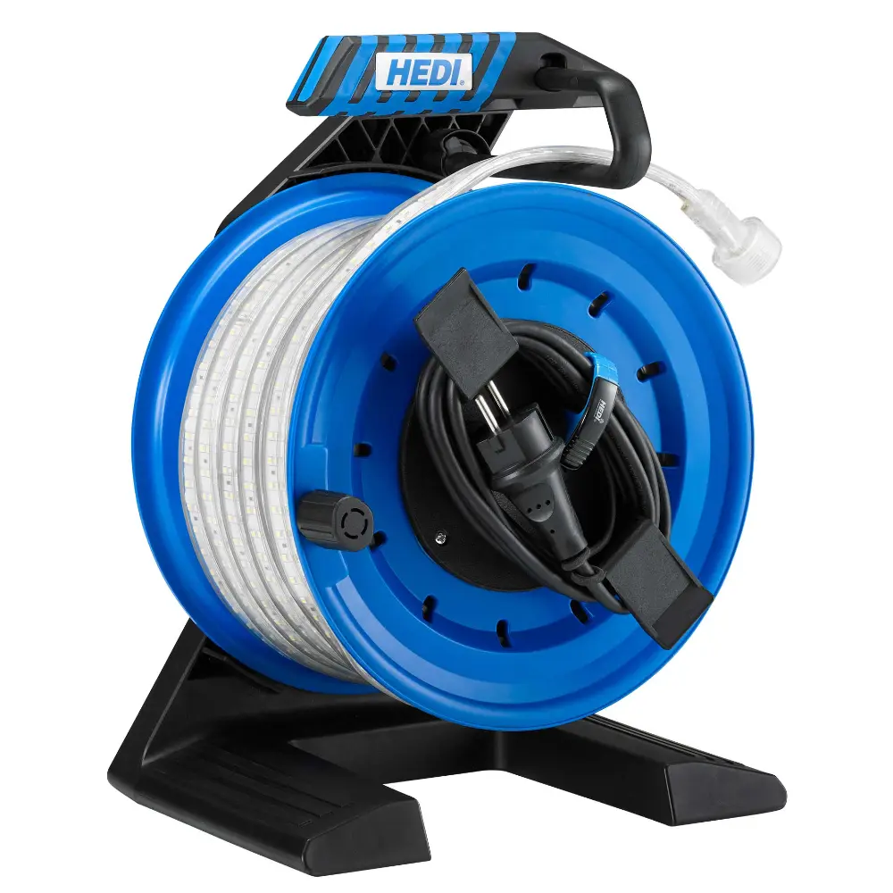 HEDI Vollkunststoff LED Lichtband-Trommel Generation 7 Companion 250mm - 15m