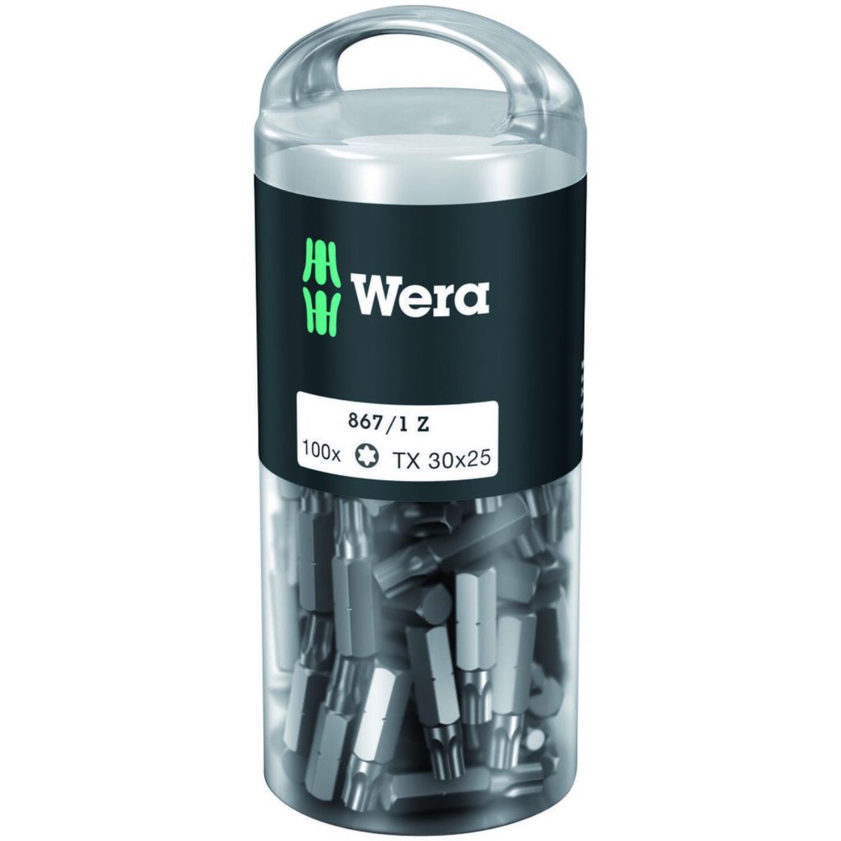 Wera 867/1 TORX DIY 100, TX 30 x 25 mm, 100-teilig