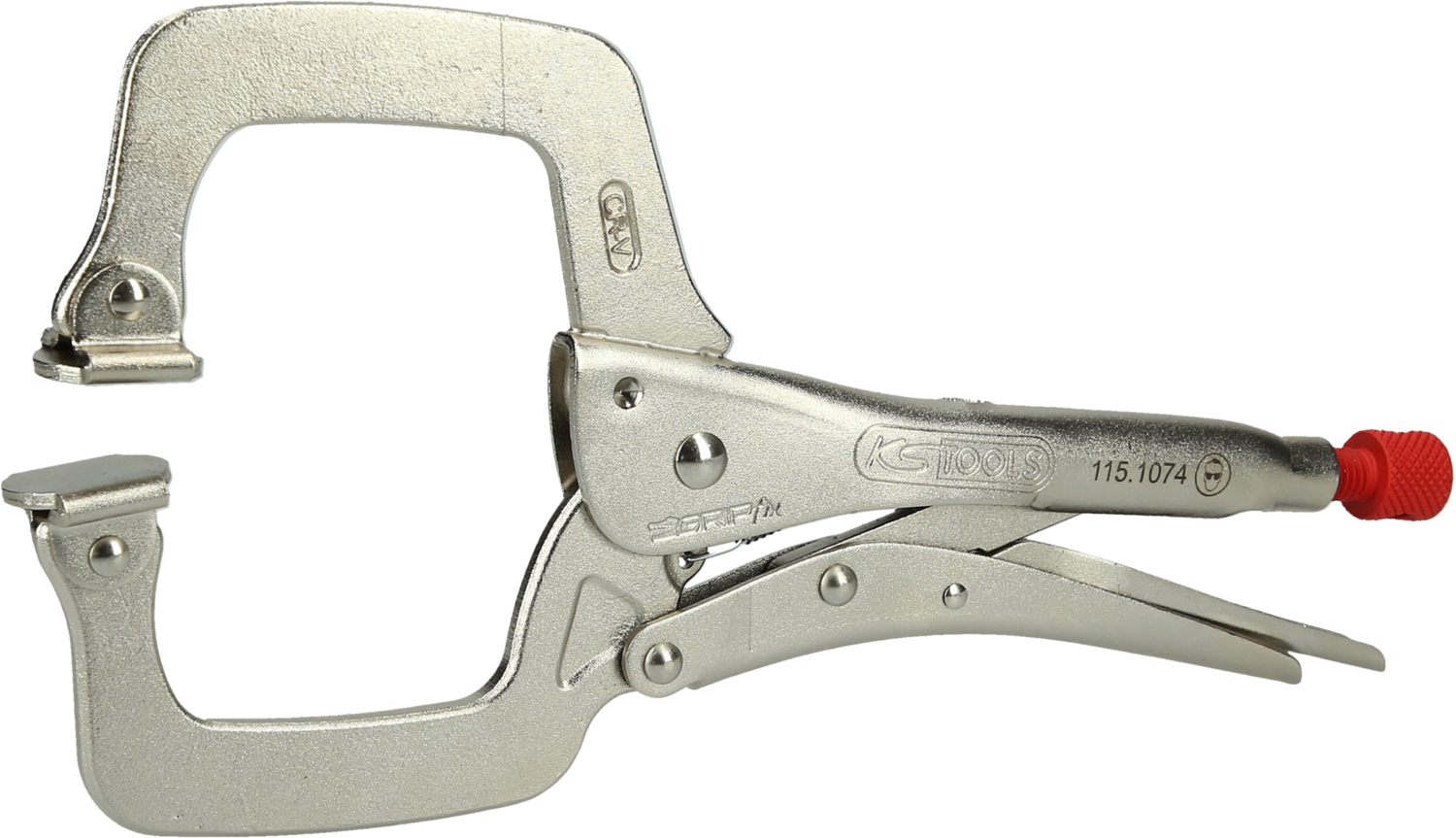 KS Tools Schweiß-Klammer-Gripzange, beweglichen Spannbacken