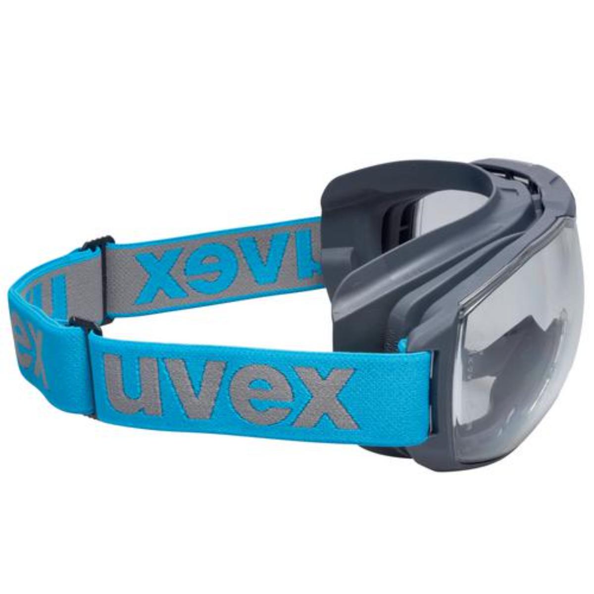 uvex Vollsichtbrille megasonic blau
