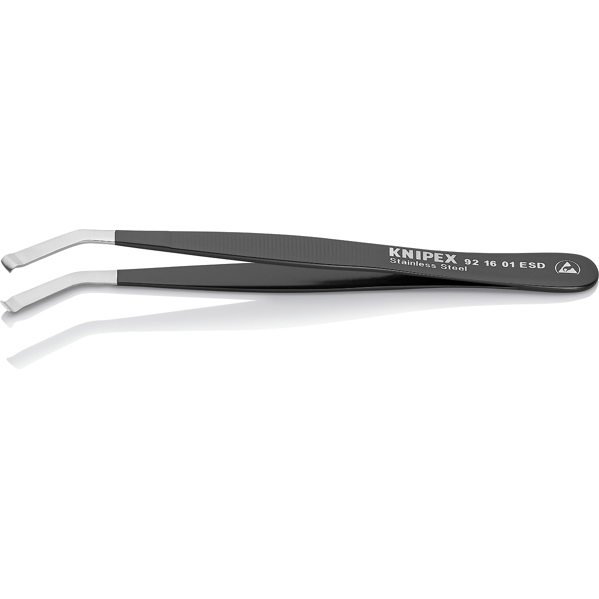 KNIPEX Positionierpinzette ESD Edelstahl
