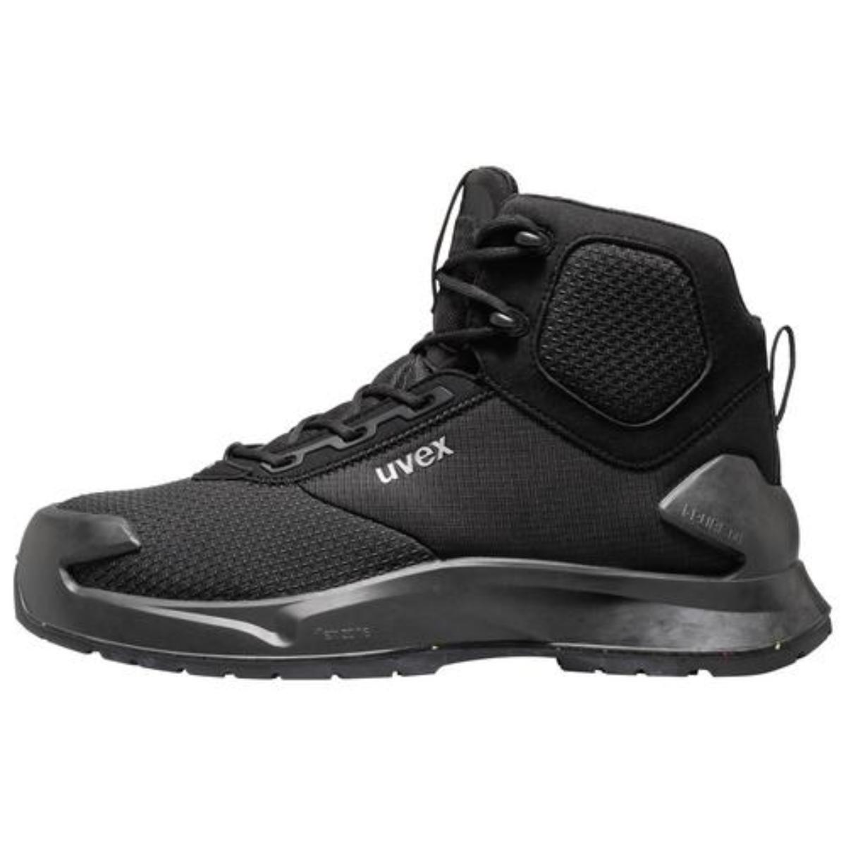 uvex 1 x-craft pro Sicherheitsschuh S1 PL Stiefel, schwarz