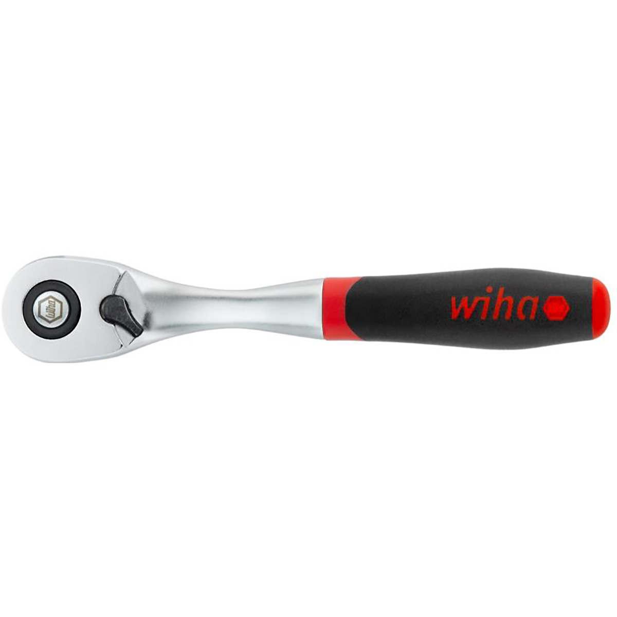 Wiha Umschaltknarre 1/4 zoll mit Druckknopf und Kugelsicherung