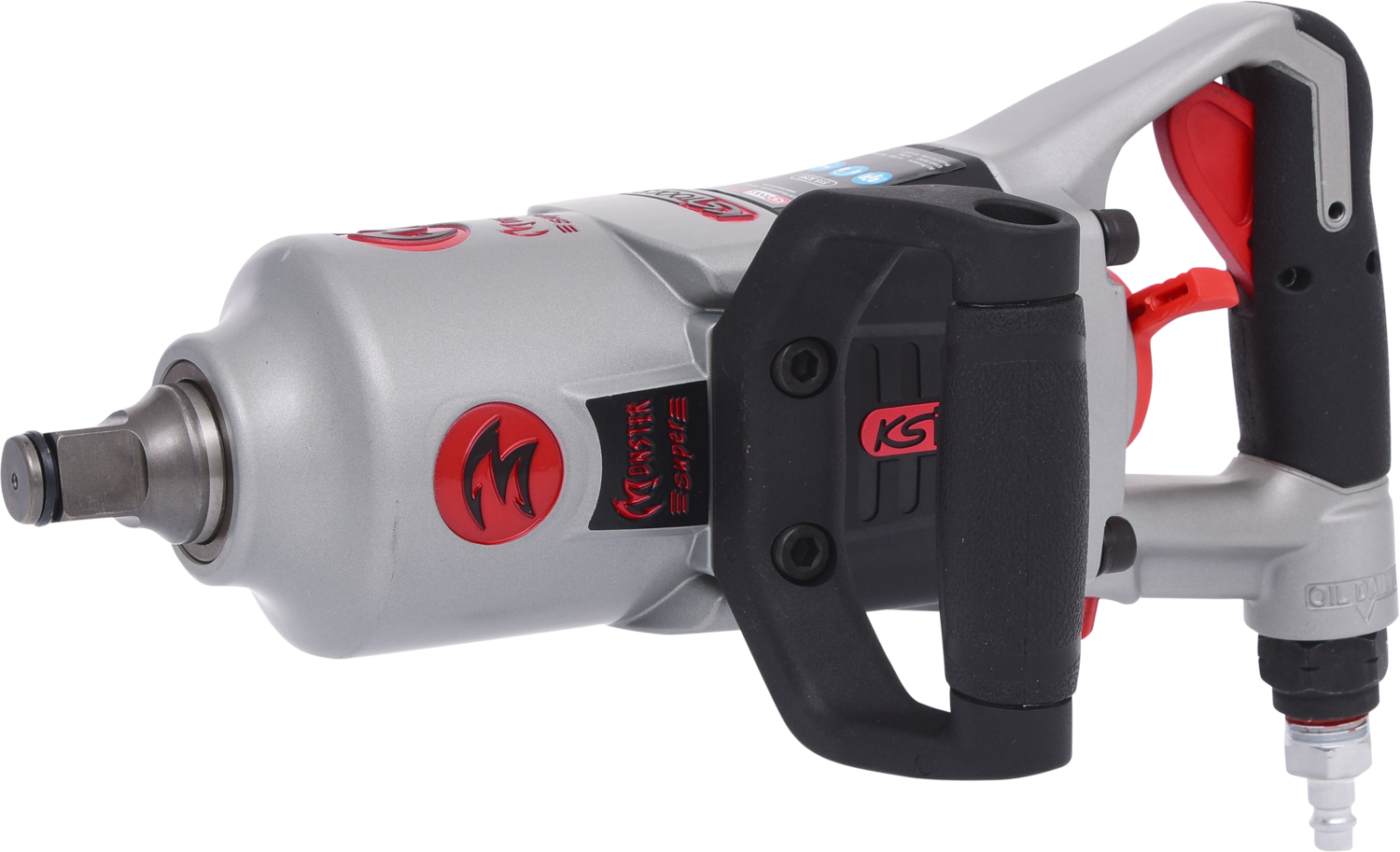 KS Tools 3/4" superMONSTER Hochleistungs-Druckluft-Schlagschrauber, 3405Nm