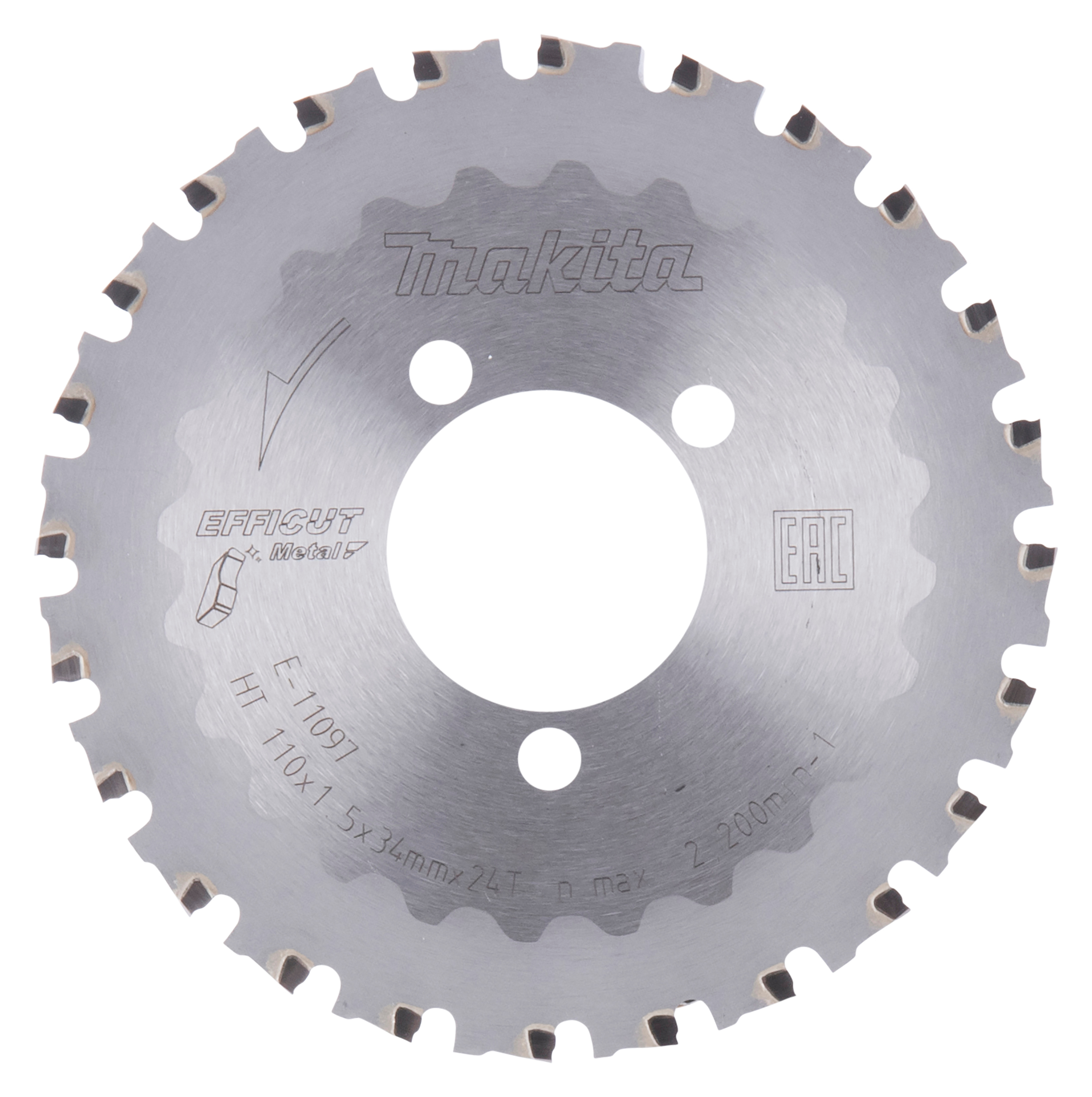 Makita Sägeblatt 110x1,5x34, 24Z EFFICUT, Metall - E-11097