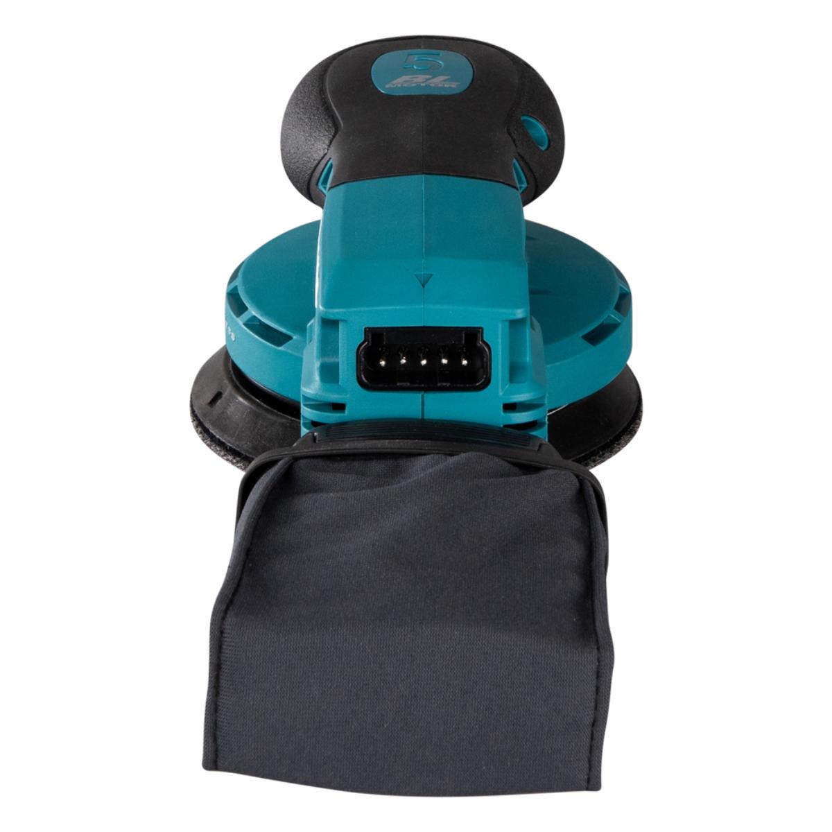 Makita Akku-Exzenterschleifer XGT - Connector - 125 mm Ø - 5,0 mm Hub - 1,6 m Kabel - BO001CGZ