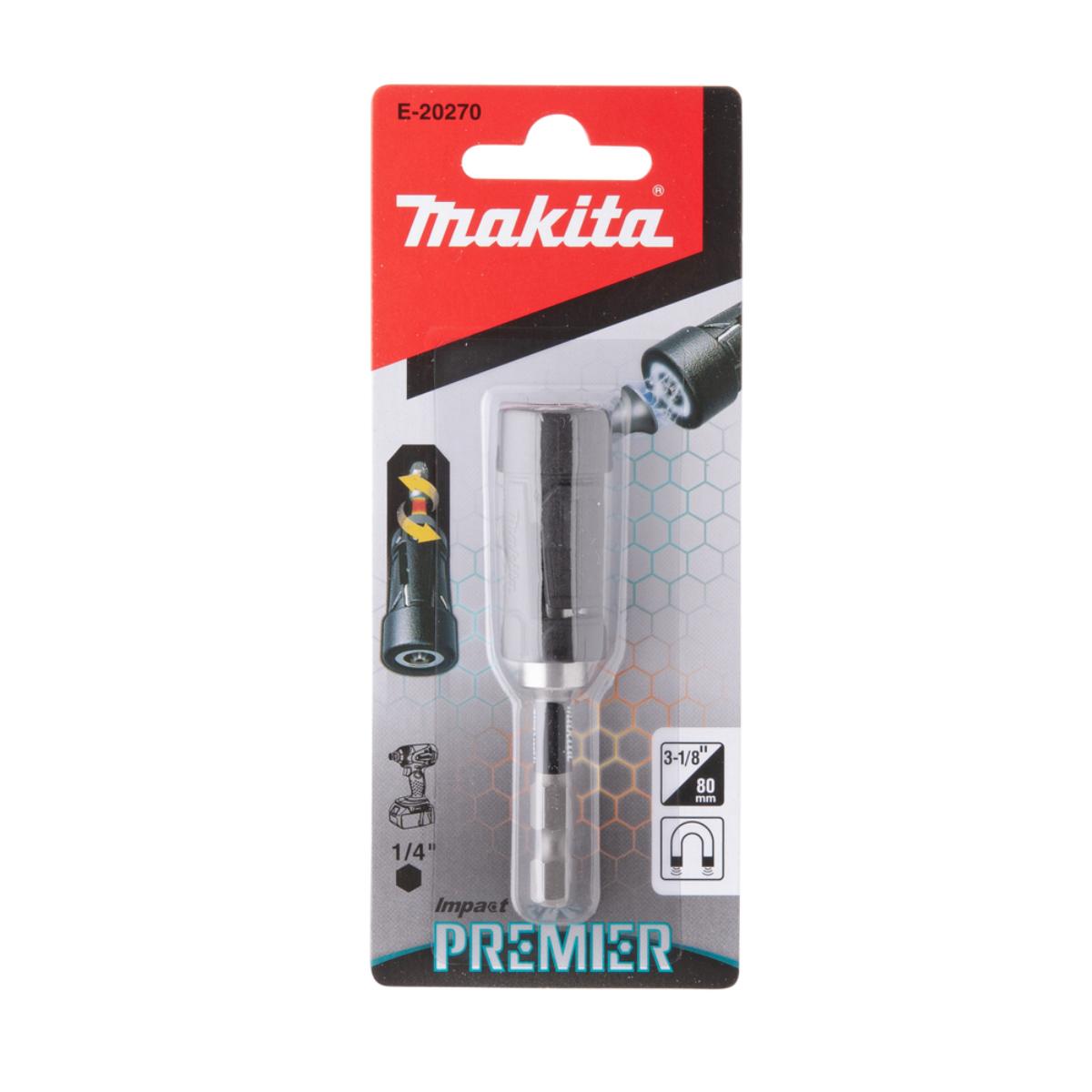 Makita Torsion Bithalter Ultra Mag Impact Premier 1 Stück - 80 mm - Ultra Mag magnetisch - E-20270