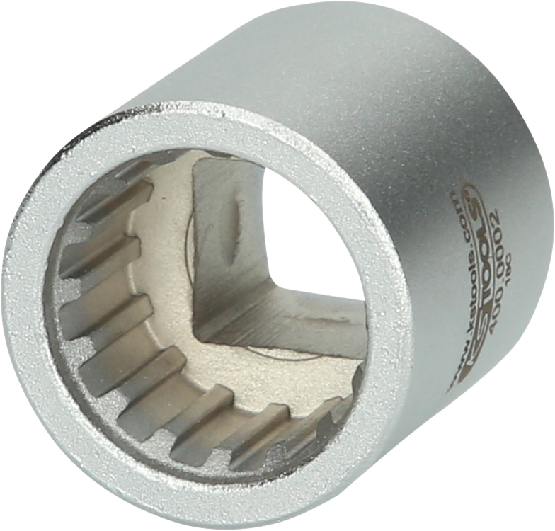 KS Tools 1/2" Spezial Stecknuss mit Sonderprofil, matt, 30 mm
