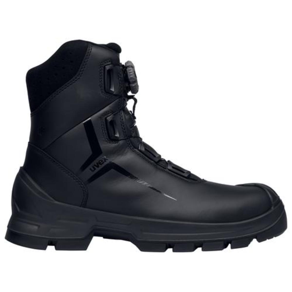uvex 2 MACSOLE Sicherheitsschuh Stiefel S3L, schwarz/orange