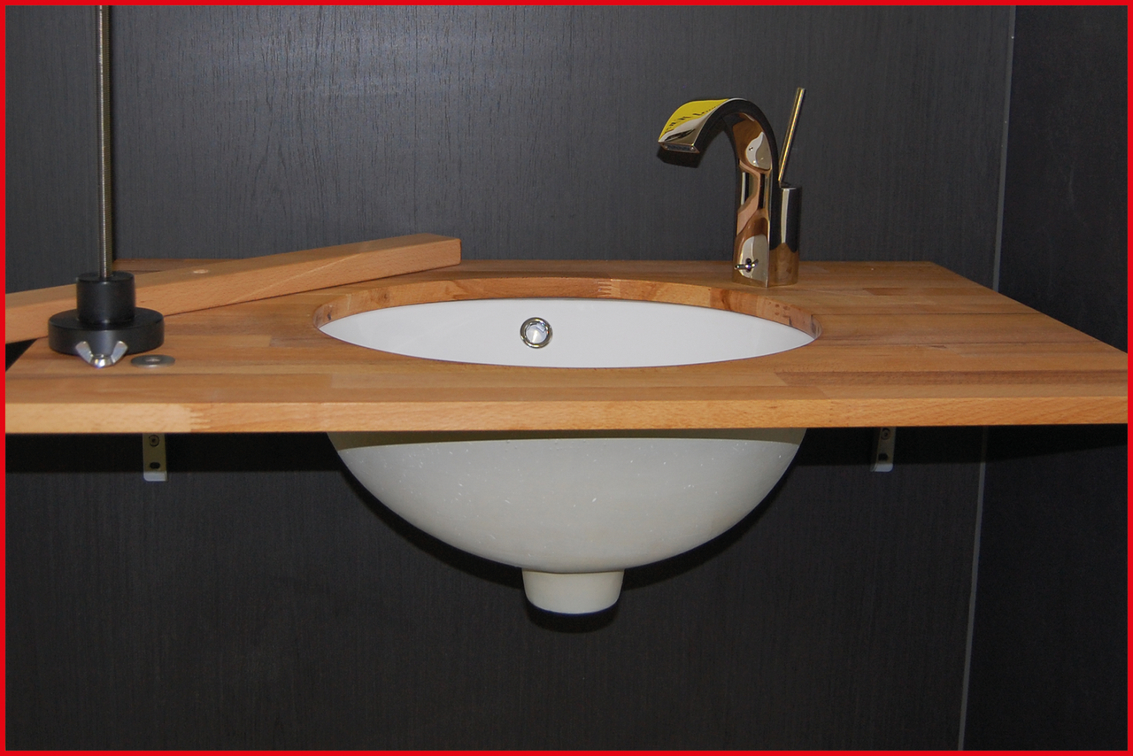 KS Tools Ein-Mann-Waschbecken-Montage-Satz, 2-tlg
