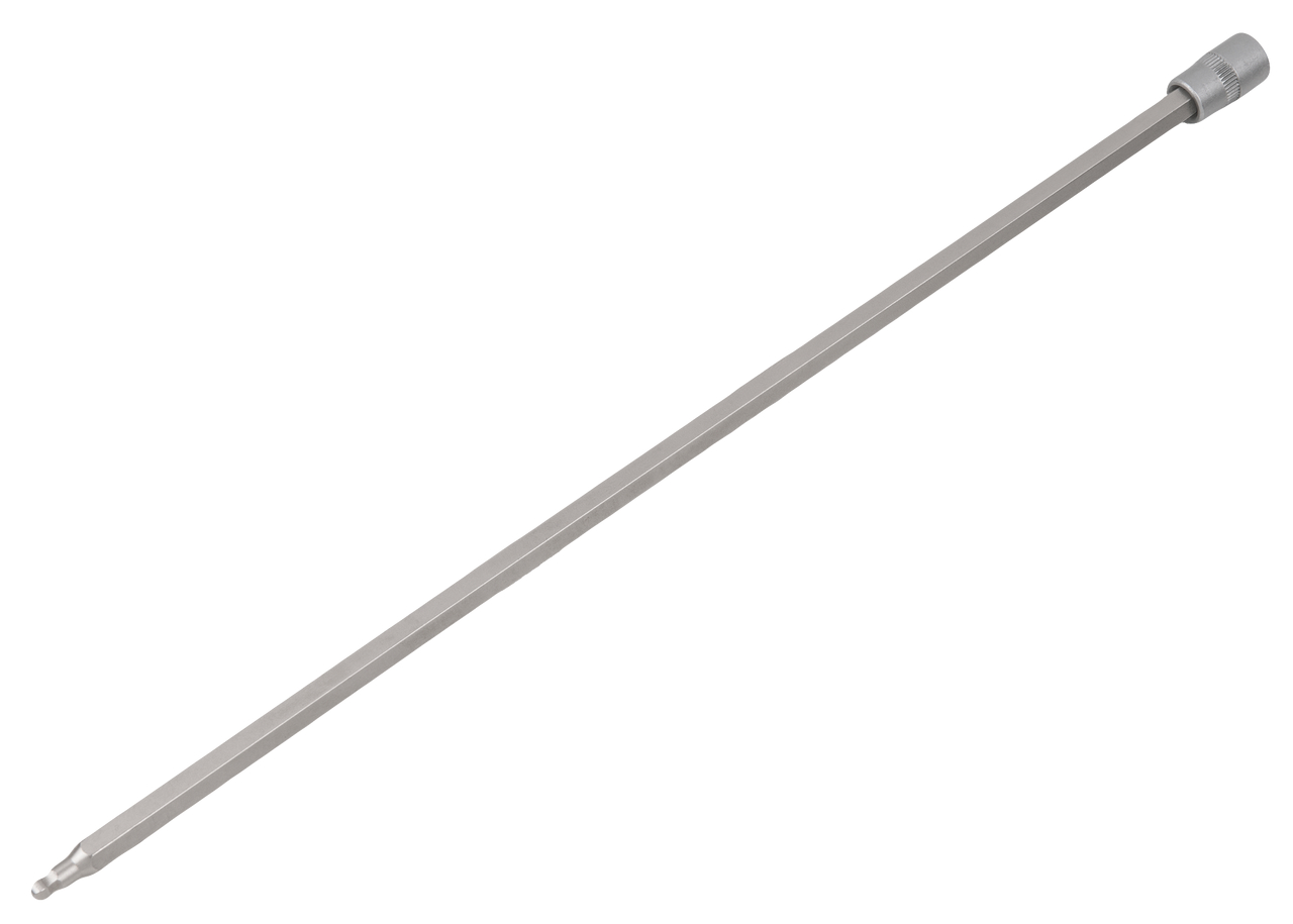 KS Tools 1/4" Bit-Stecknuss für Innen6kant für VAG, extra lang, 4mm