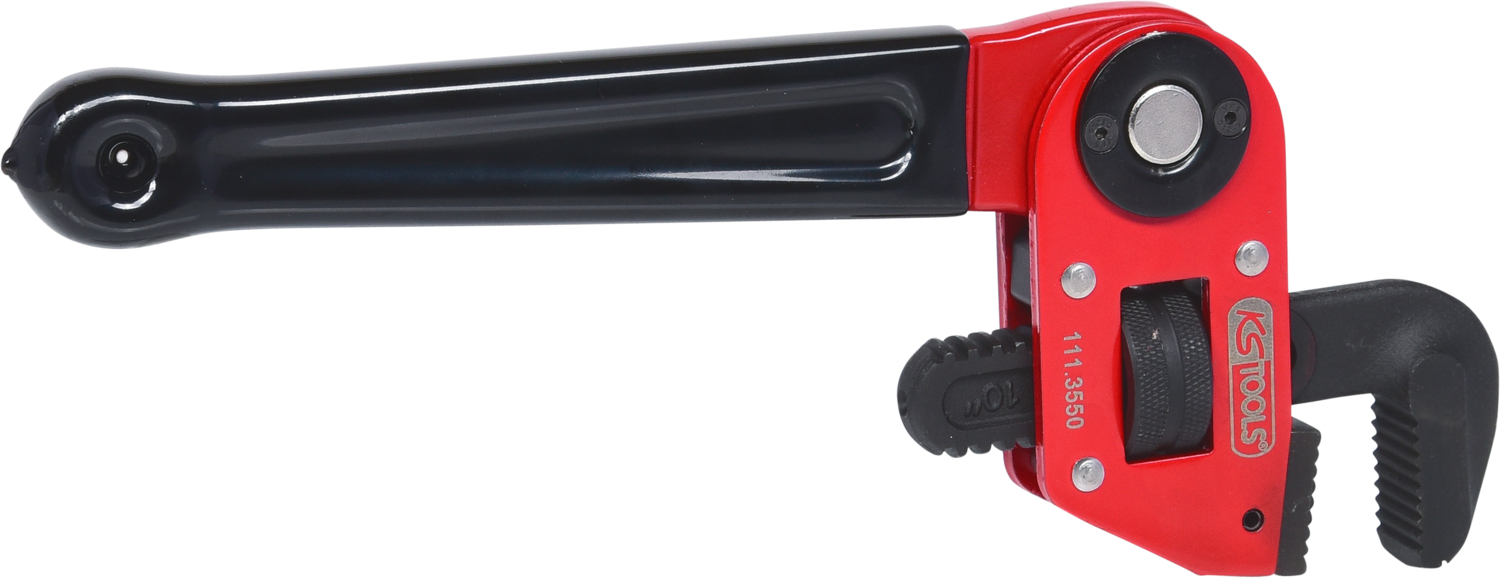 KS Tools Einhand-Rohrzange 1.1/2" mit verstellbarem Kopf