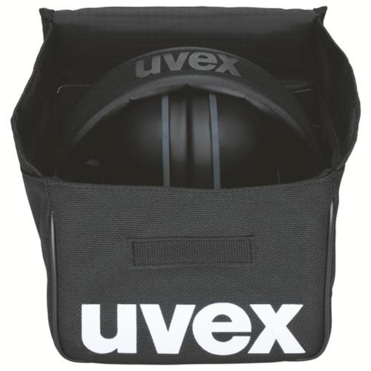 uvex aXess Kapselgehörschutz one schwarz SNR 31 dB