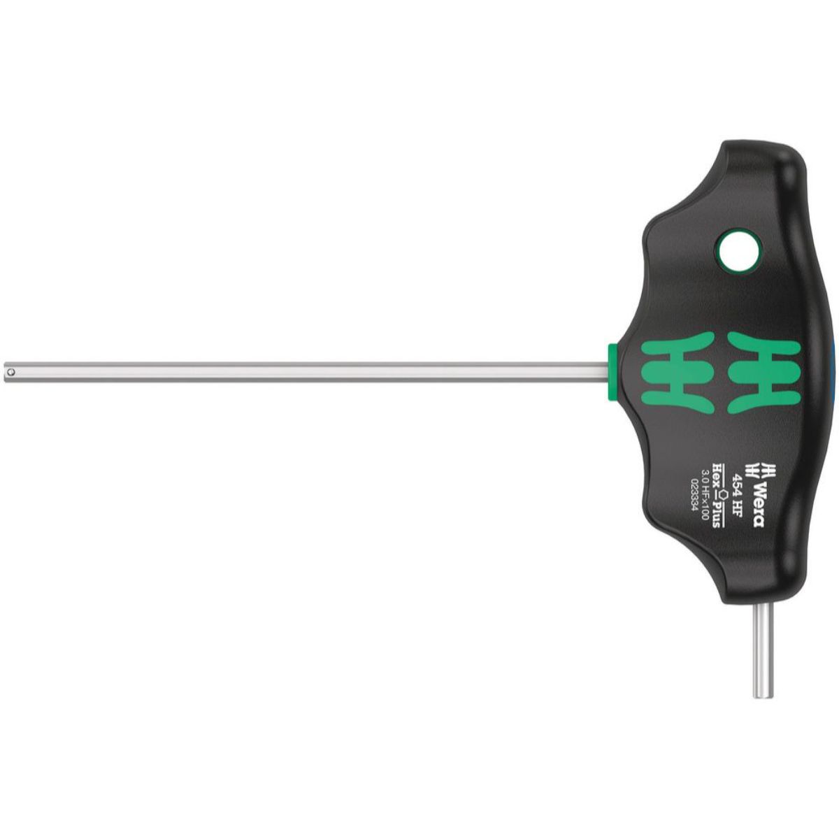 Wera 454 HF Quergriff-Sechskantschraubendreher Hex-Plus mit Haltefunktion