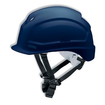 uvex pheos S-KR Schutzhelm mit Lüftung - mit Drehradsystem - gekürztem Schirm 