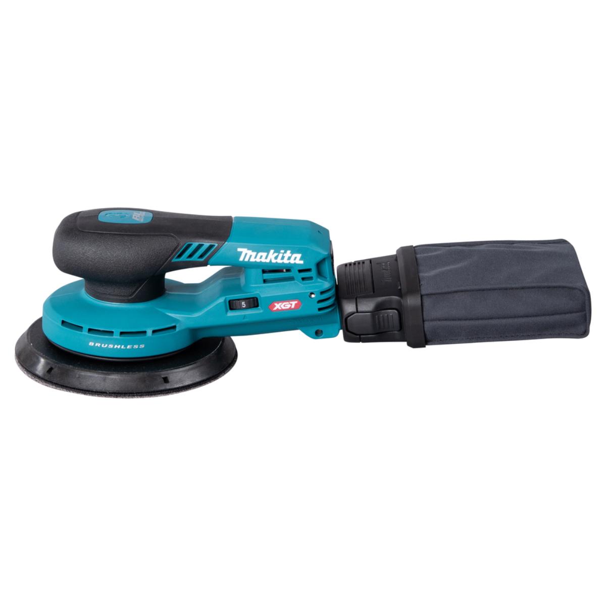 Makita Akku-Exzenterschleifer XGT - Connector - 150 mm Ø - 3,0 mm Hub - 1,6 m Kabel - BO004CGZ