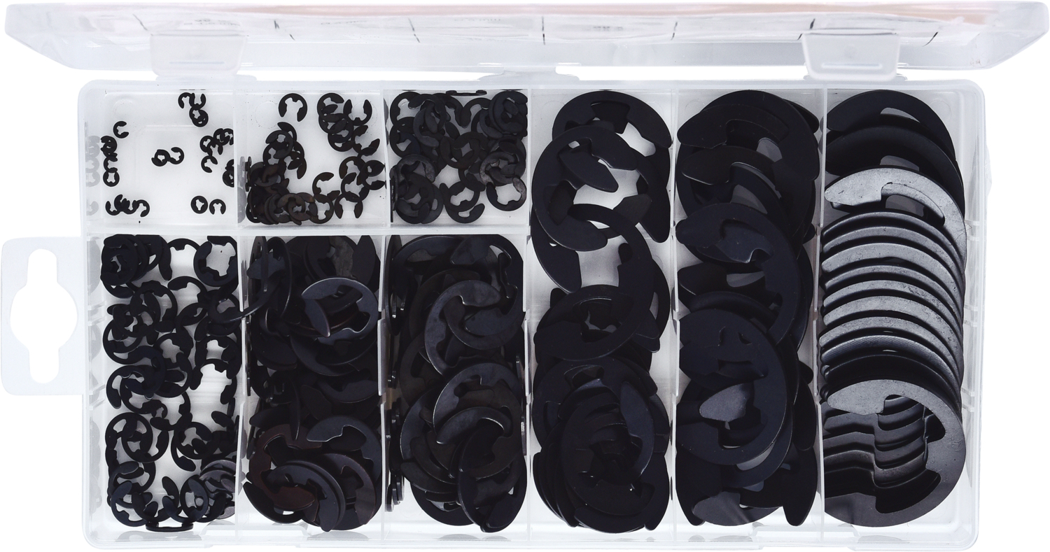 KS Tools Sortiment E-Sicherungsringe, Ø1,5-22mm, 300-tlg