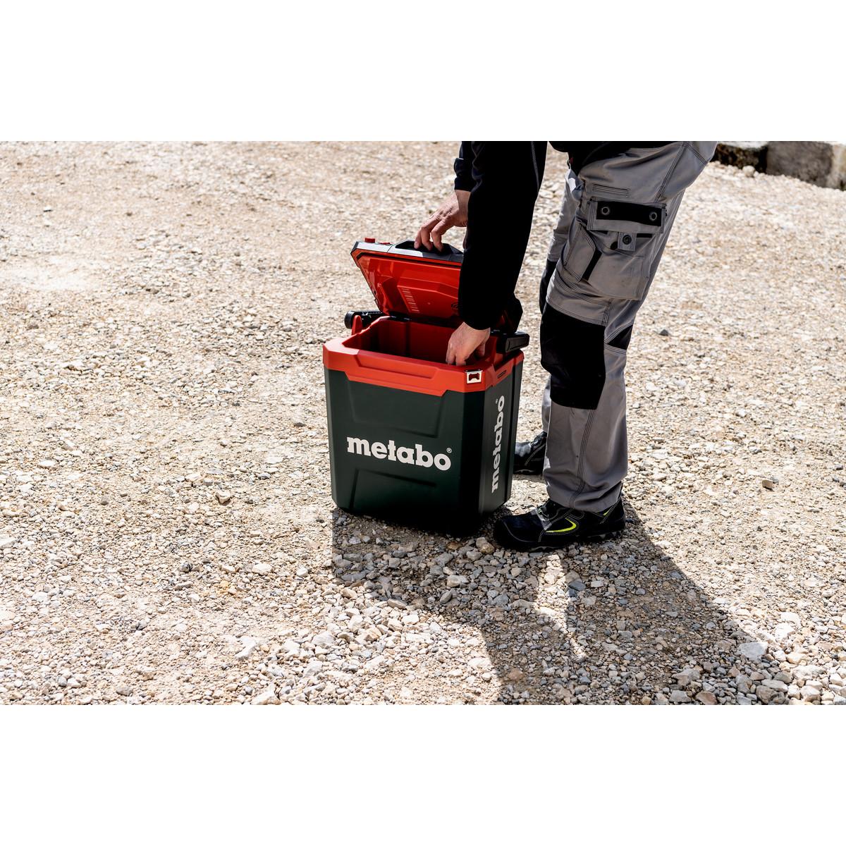 Metabo Akku-Kühlbox KB 18 BL mit Warmhaltefunktion - Karton
