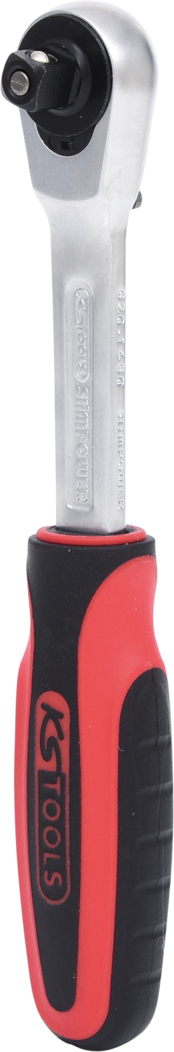 KS Tools 1/4" SlimPOWER Umschaltknarre,72 Zahn