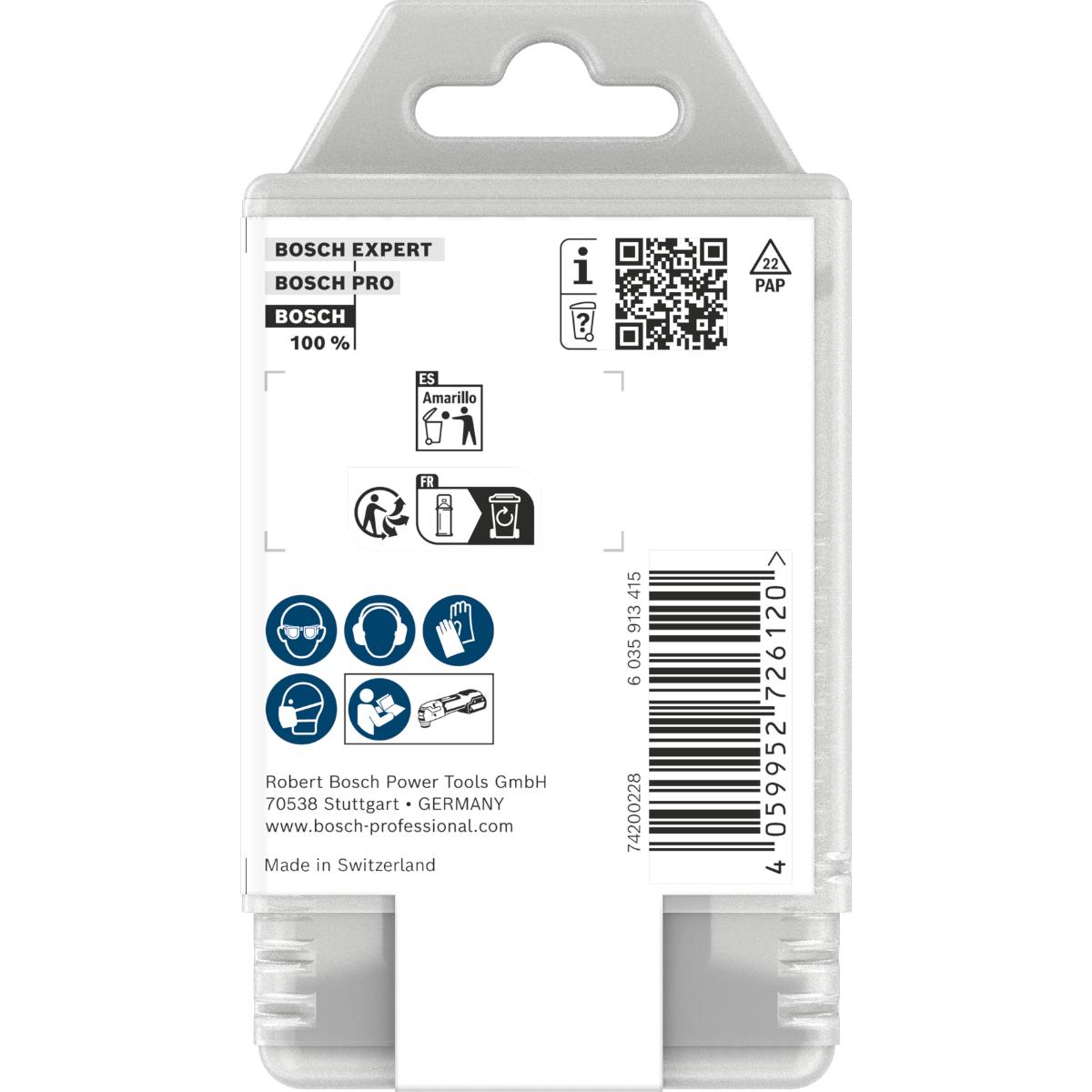 Bosch AII 65 BSPC Holz Tauchsägeblatt, Starlock, 65 x 40 mm, 10-Stück