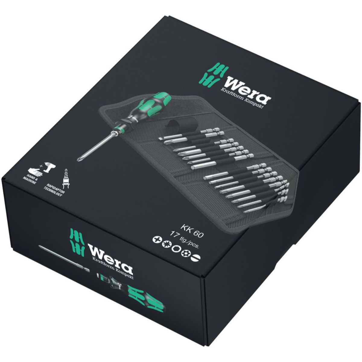 Wera Kraftform Kompakt 60, 17-teilig
